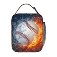 thumbnail image 3 of Bolsa Térmica para Almuerzo PTPLMM con Diseño de Béisbol Cool Fire, 3 of 9