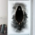 thumbnail image 1 of Cheers US Décorations de Porte d'Halloween Autocollants de Fenêtre Intérieur Extérieur Couvertures de Porte d'Halloween Décor Effrayant Autocollants de Fenêtre d'Halloween, 1 of 8