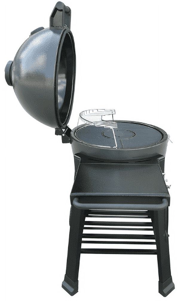The Brand-Man Rodeo Steel Kamado Charcoal BBQ Grill - image 5 of 21