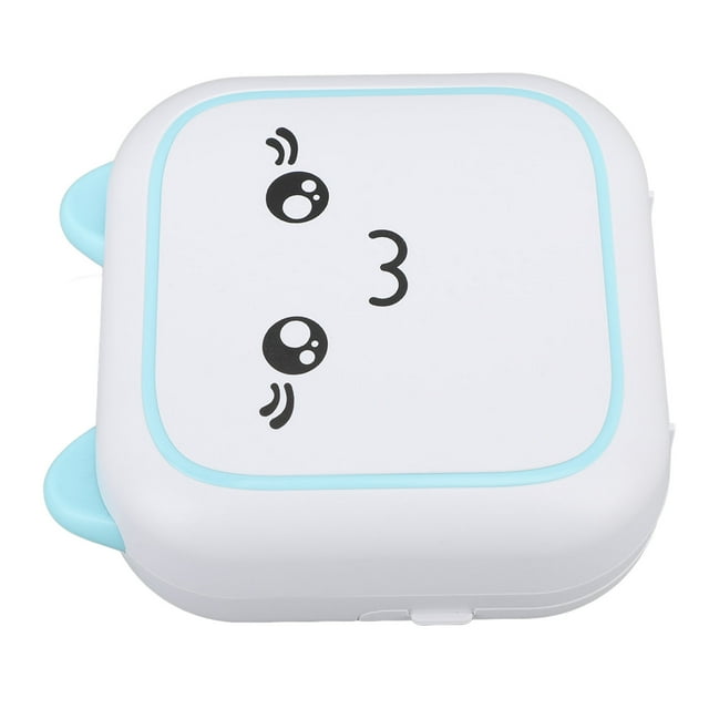 Portable Bluetooth Thermal Printer, Clear Photos Mini Thermal Printer for Photo Blue