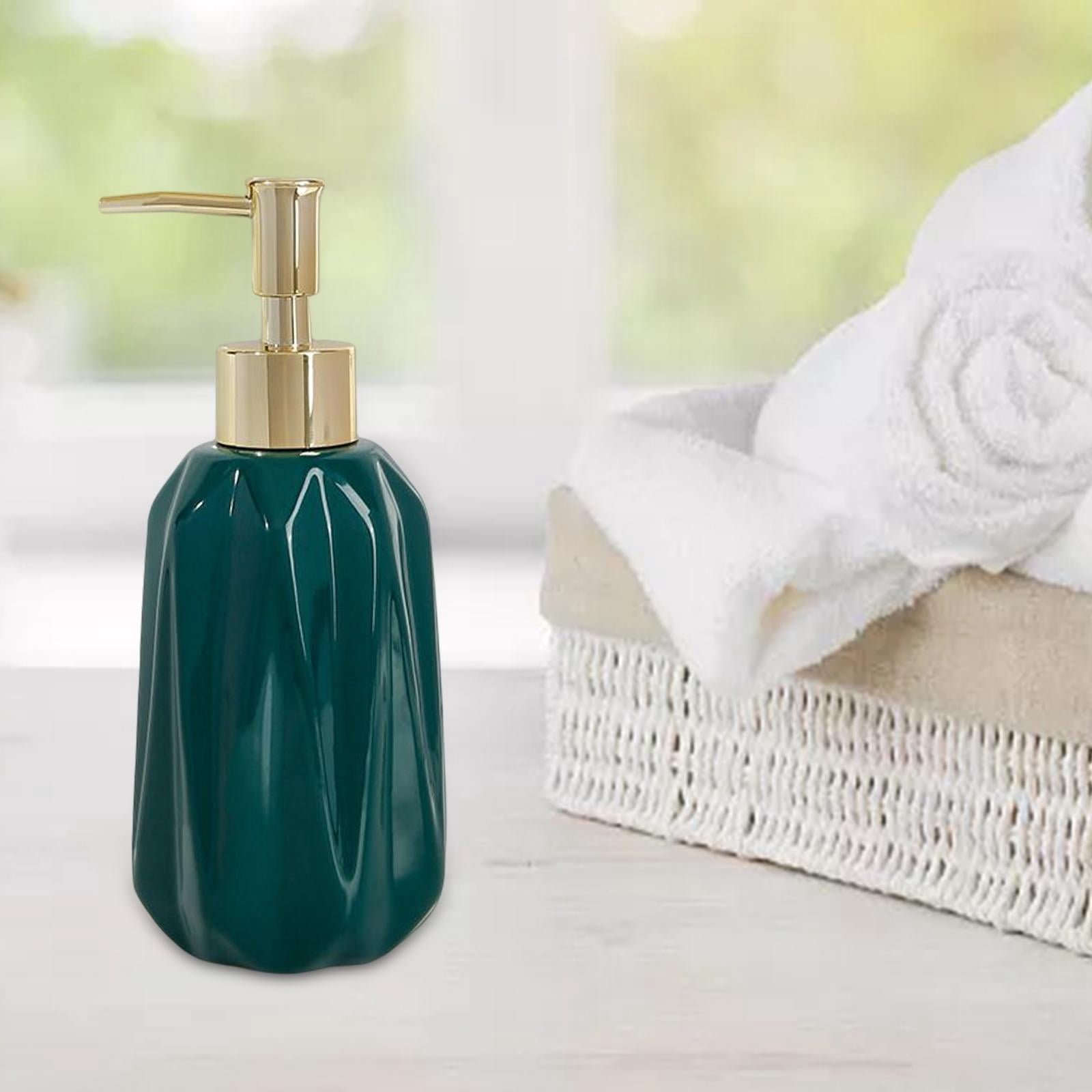 Luxury Soap Dispenser Bottle Ceramic Refillable Hand Dispensers Hand ...