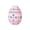 Pink, variant on Green 5X Easter Paper Lanterns With Rabbit Chick and Colourful Egg Design for Party Decoration Indoor Outdoor Hanging Decor Made of Paper Material