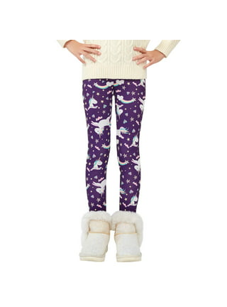  ZukoCert Girls Fleece Leggings Multipack Toddler