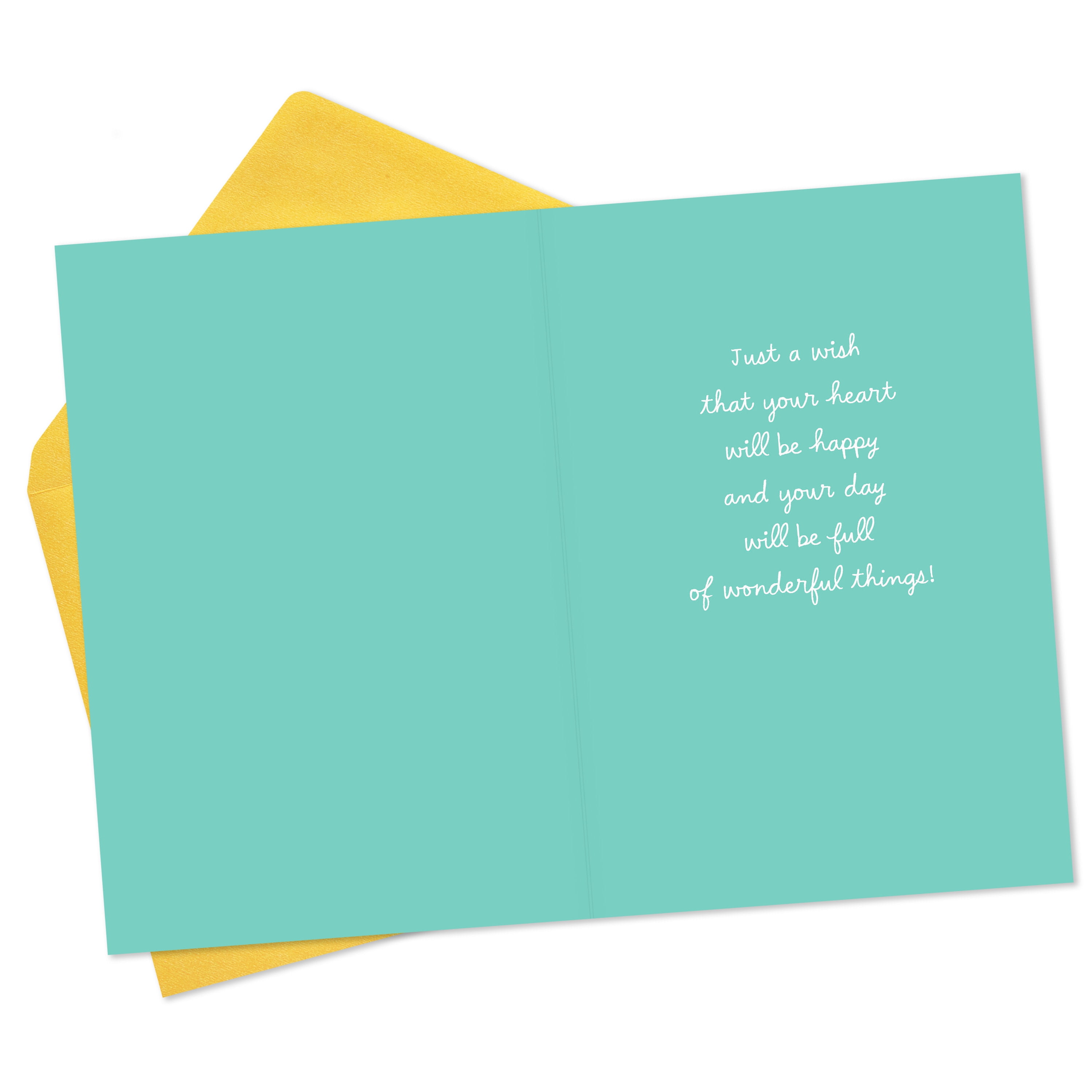 Hallmark Birthday Card (Your Special Wonderful Day)
