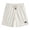 Beige, variant on Mens Waffle Knit Shorts Casual Drawstring Elastic Shorts Workout Running Summer Short with Pocket, Light Gray XL