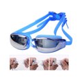 thumbnail image 3 of Adult Unisex Swim Goggles with UV Protection – Anti-Fog Mirror Coated Lenses, Leak-Free Fit, Adjustable Strap & Protective Storage Case TIKA, 3 of 4