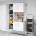 thumbnail image 4 of Prepac Black HangUps Work Storage Cabinet Set P - 3pc, 4 of 9