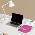 thumbnail image 2 of Multi-Functional A4 Document Bags, Portfolio Pouch Travel Binder Organizer Zippered File Folder Family Passport Holder Briefcase with Handle for Notebooks Pen Board Games School Office Supplies, 2 of 7