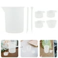 Weiweiguan 1 Set of Measuring Cup for Resin Epoxy Resin Mixing Stick