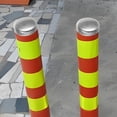 thumbnail image 5 of Minkissy 2pcs Warning Post Finials Metal Silver for Outdoor Safety Use, 5 of 5