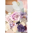 thumbnail image 3 of Rose Mauve Artificial Flowers,Fake Roses Peony and Greenery Combo Box Set for DIY Wedding Bouquets, 3 of 5
