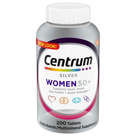 UPC 305734756712 product image for Centrum Silver Womens 50 Plus Vitamins  Multivitamin Supplement  200 Count | upcitemdb.com