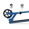thumbnail image 4 of Jetson Jumbo 2 Wheel Light Up Scooter Adjustable Kick Ride On Toy for Kids, Blue, 4 of 8