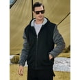 thumbnail image 2 of Sudadera con capucha para hombre, chaqueta deportiva con cremallera, chaqueta con capucha de forro polar, 2 of 5