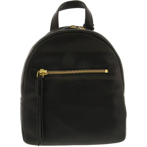 Fossil - Fossil Women's Megan Mini Leather Backpack - Black - Walmart ...