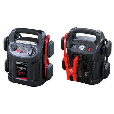 EverStart 750 Amp Jump Starter with Air Compressor - Walmart.com