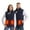 157 Blue, variant on guisaled Lightweight Heated Jacket, Mens Windproof Electric Rechargeable Heating Vest Outdoor Soft Shell Full Zip Puffer Vests