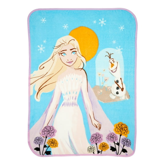 Disney Frozen Kids Coral Fleece Throw, 46 x60