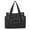 Black, variant on Back to School Clearance! Kukoosong Tote Bag for Women Travel Essentials Fashion Quilted Mesh Shoulder Bag Casual Solid Color Nylon Shopping Bag Large-Capacity Handbag Gray One Size