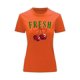 thumbnail image 1 of Playera Blusa De Cerezas Fresh Cherry Ropa Para Mujer Ropa Para Dama Color Anaranjado Talla Grande Marca Emil SaEs, 1 of 4