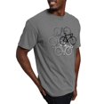 thumbnail image 4 of CafePress - Bicycle Circle T Shirt - Mens Comfort Colors Shirt, 4 of 5