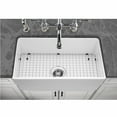thumbnail image 7 of Houzer Ptg-4300-C Platus 33" Farmhouse Single Basin Fireclay Kitchen Sink - Black, 7 of 7