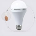 thumbnail image 5 of HIBIBUD 2 Pack Multifunctional Rechargeable 12W Emergency Led Bulbs Equivalent 5000K Bright Outdoor Hanging Lights for Power Outage Camping Garden Party Socket, 5 of 7