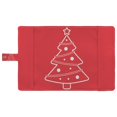 thumbnail image 4 of PKQWTM Christmas Tree Line Icon On Red Book Cover Book Protector Book Sleeve Book Pouch Book Bag 6x9 inch, 4 of 4