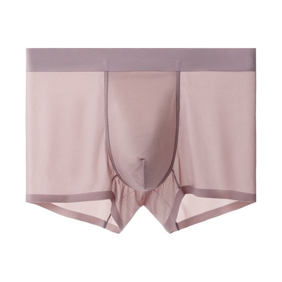 Outfmvch Men's Boxer Briefs Mens Boxer Briefs Mens Underwear Men’s Ice Silk Underwear Men's Ice Silk Cotton Underwear Men's Sports Quick Drying Underwear Panties(clearance) a 2xl