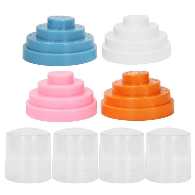 Anti-rotura, soportes para exhibición de brocas para uas, soporte para brocas para uas, no tóxico, para mujeres y nias Para Beleza Ecomeon no