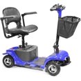 thumbnail image 6 of XtremepowerUS Mobility Scooters for Adults, 4 Wheel Powered Mobility Scooters, Folding Mobility Scooter Lightweight, Electric Scooter for Seniors 10 Mile Travel Range Blue, 6 of 6