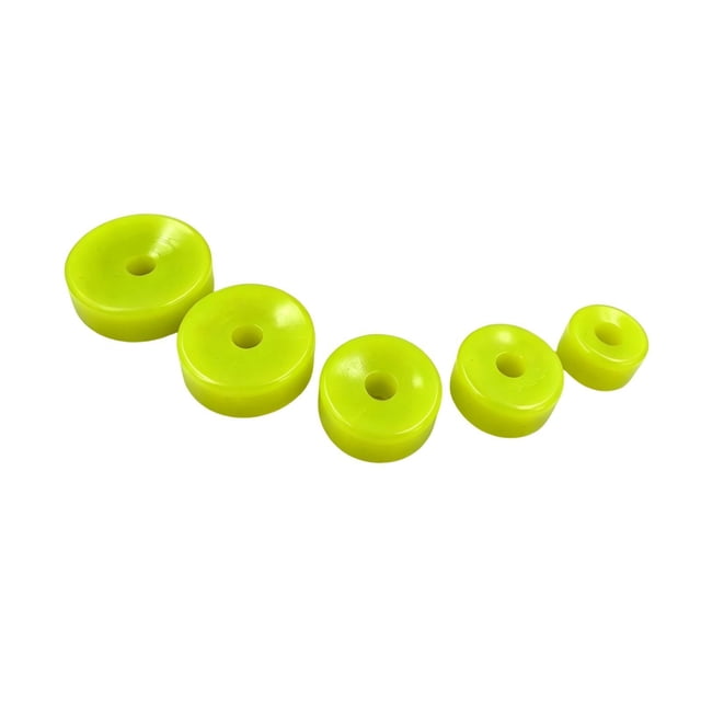 5x Almohadillas para caja reloj, piezas, antideslizantes, compactas, profesionales, ligeras y versátiles para reparación mecanismos reloj Amarillo