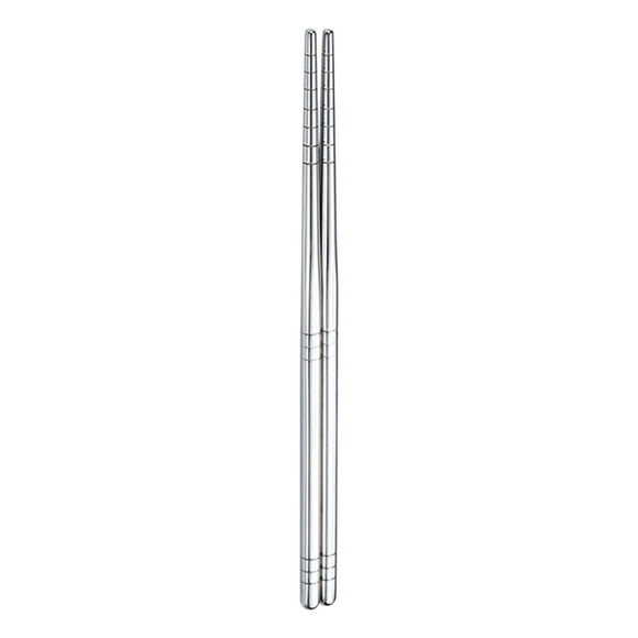 Clearance!Metal Chopsticks 1 Pairs 9.5 Inch Stainless Chopsticks 304 Korean Chopsticks Reusable Dishwasher Silver Reusable Chopsticks Set for Dinner