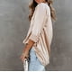 thumbnail image 5 of Puntoco Mujeres Suelto Casual Manga Larga Sólido Turn Down Collar Casual Blusa Camiseta tops Puntoco Puntoco-5822, 5 of 9