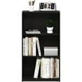 thumbnail image 2 of Furinno Basic 3-Tier Bookcase Storage Shelves, Dark Espresso, 2 of 9