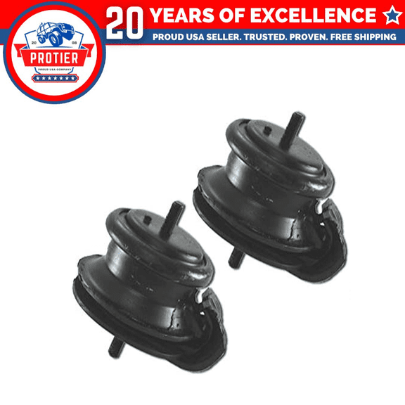 Fits 1990-1996 Nissan 300ZX Coupe 3.0L Front L & R Motor Mount Set 2PCS : A7324, A7324