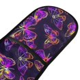 thumbnail image 2 of Dailycode Double Sided Oven Mitt with Loop Heat Resistant Kitchen Long Potholders 7" x 35" Colorful Butterflies Outline, 2 of 6