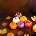thumbnail image 3 of Simulation Vegetables Halloween Harvests Foam Pumpkin Restaurant Window Decorations Thanksgiving Photo Props, 3 of 5