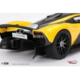 thumbnail image 6 of Aston Martin Valkyrie Cosmopolitan Yellow Metallic and Carbon 1/18 Model Car by Top Speed, 6 of 6