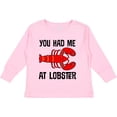 thumbnail image 3 of Inktastic Funny Lobster Lover Kids Seafood Boys or Girls Long Sleeve Toddler T-Shirt, 3 of 5