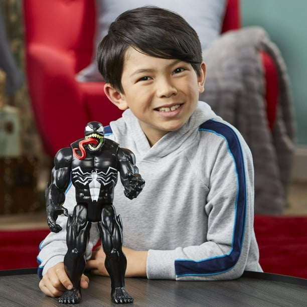 Marvel Spider-Man Titan Hero Series Deluxe Venom Toy 12-Inch-Scale