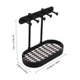 thumbnail image 2 of unbranded Solution de Rangement pour Bijoux Arbre Plastique Noir pour Coiffeuse Lot de 1, 2 of 7
