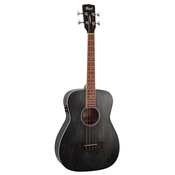 Cort Ab590 Acoustic Bass Op Bk 12 Fret Neck Joint Fishmn Isys Walmart Com Walmart Com