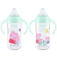 thumbnail image 1 of Vaso para beber NUK Peppa Pig para aprender 295 ml paquete de 2, 1 of 7