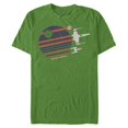 thumbnail image 1 of Camiseta STAR WARS Rebel Flyby con gráfico, verde Kelly, 1 of 1