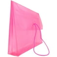 thumbnail image 3 of JAM Paper Plastic Elastic Envelope, 9.8x13x2.6, 1/Pack, Fuchsia Pink, 2 5/8 Expansion, 3 of 5