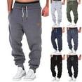 thumbnail image 5 of YOTMKGDO Sweatpants for Men, Cargo Pants for Men, Men Splicing Printed Overalls Casual Pocket Sport Work Casual Trouser Pants Work Pants for Men, Navy L, 5 of 7