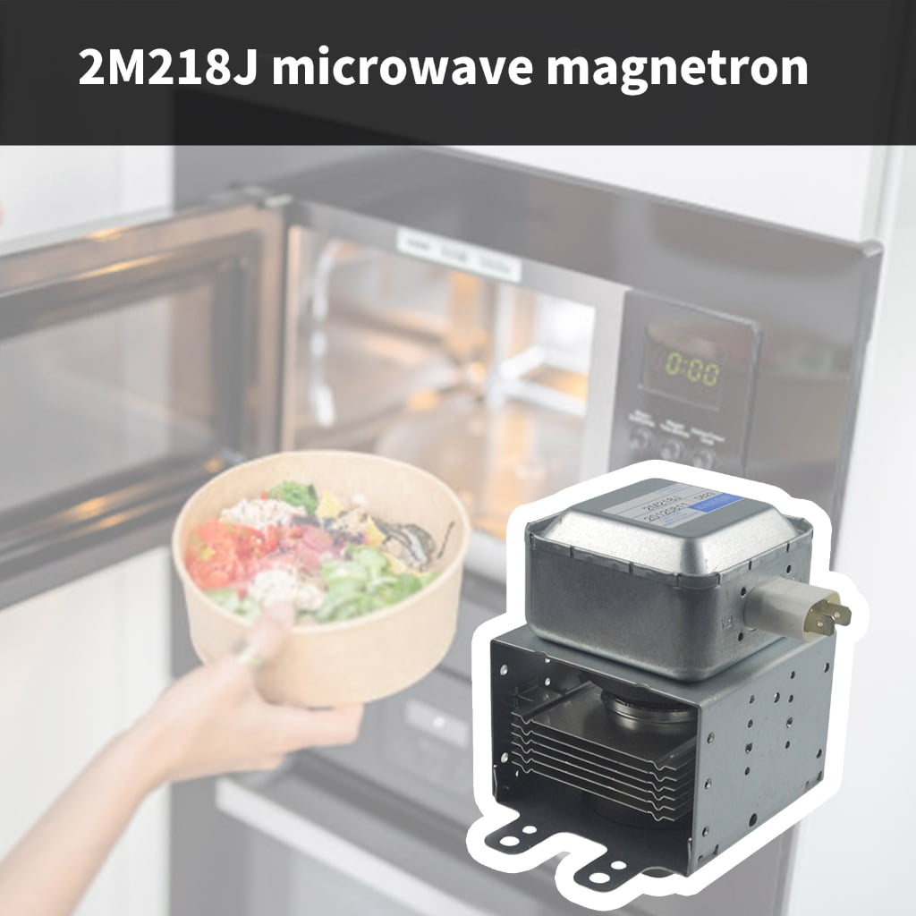 YIGSECU Microwave Replacement Part 2M218J Microwave Magnetron Metal Texture for Kitchen