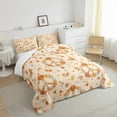 thumbnail image 4 of YST Thème Groovy des Années 70 Couette Double Rétro Signe de Paix Ensembles et Collections de Literie Bohème Papillon Literie Hippie Abeille à Miel Couette en Duvet Vintage Fleur Floral Ensemble de Housse de Couette pour Enfants, 4 of 6