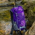 thumbnail image 5 of AUXDIQ Hiking Backpack 15L Lightweight Backpack Travel Daypack for Women Men Purple, 5 of 6